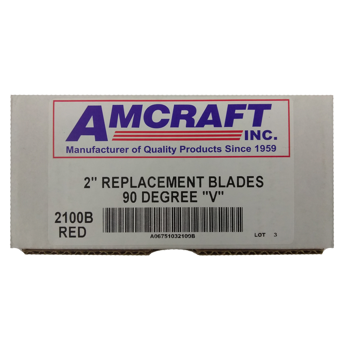 Amcraft Red 90 V or Miter Cut Replacement Blades